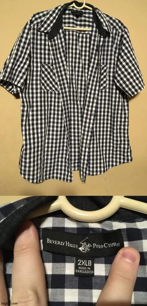 4x Mens Plaid Shirts Wrangler Arrow Beverly Hills Polo Club 2XL - photo 5