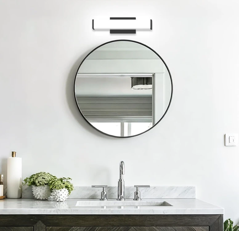 Modern Bathroom Vanity Light Fixture with Stepless Dimming - photo 2