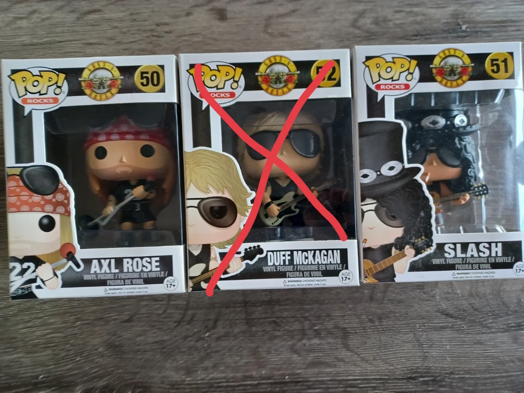 Funko Pop! Guns N' Roses pair