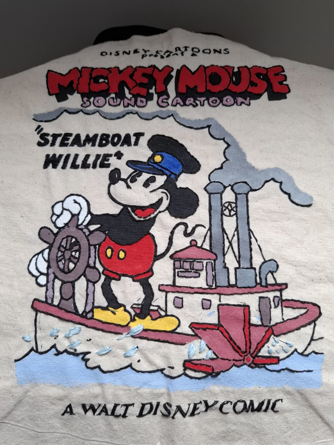 Disney Mickey Mouse Steamboat Willie Tote Bag