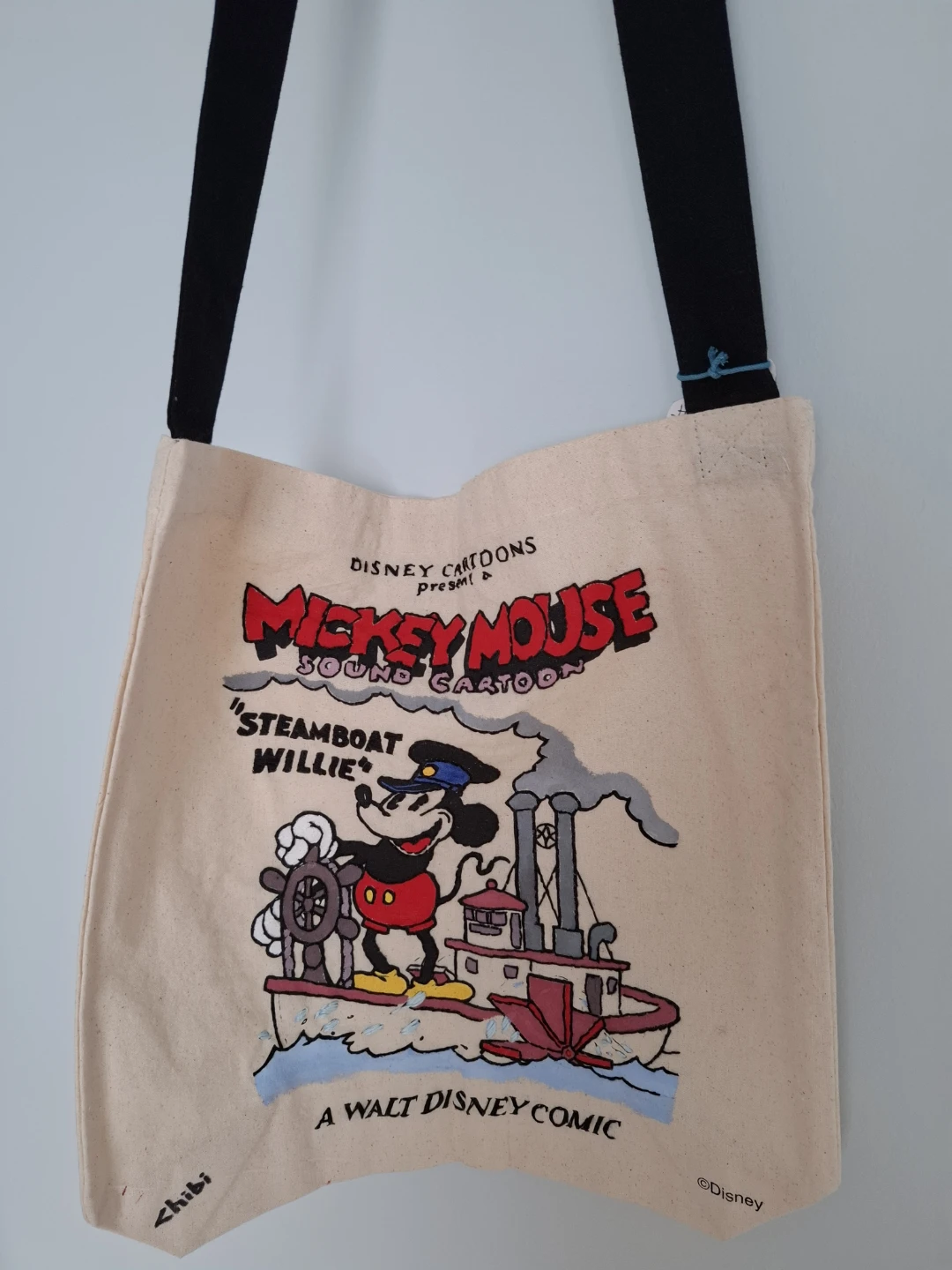 Disney Mickey Mouse Steamboat Willie Tote Bag - photo 2