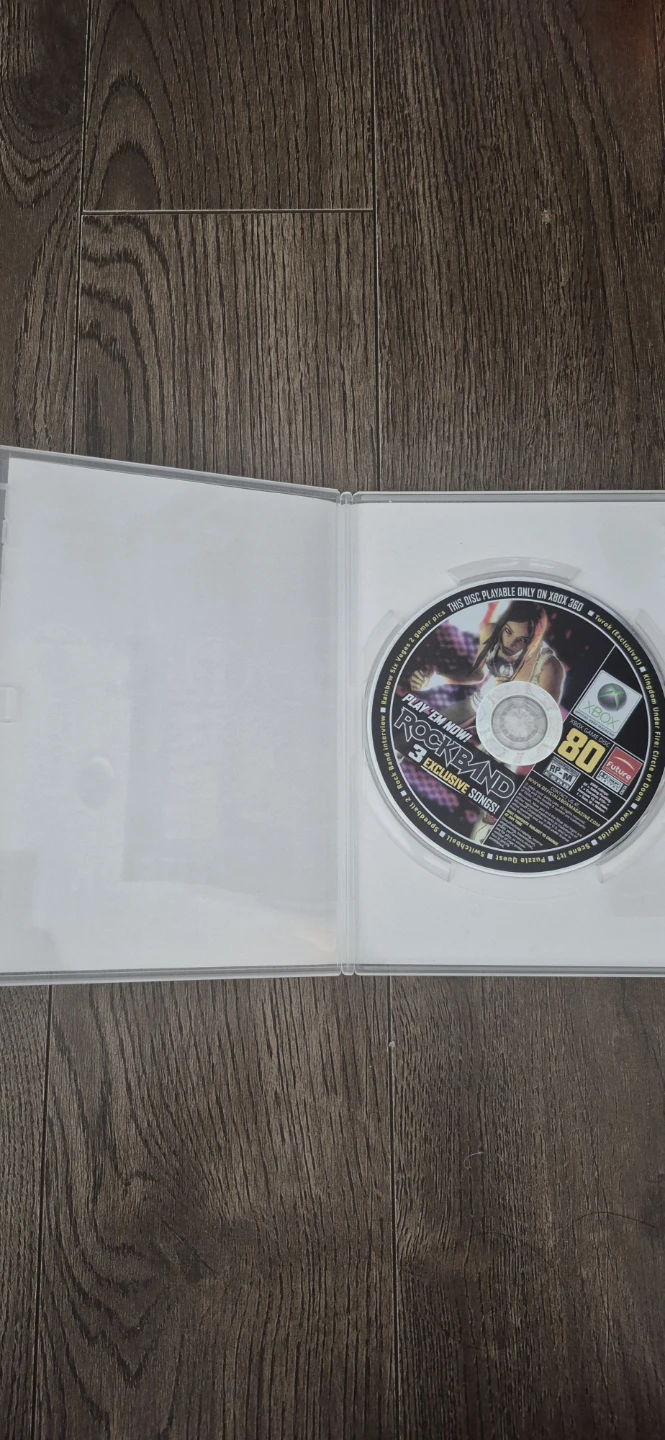 Rock Band Xbox Magazine Game Disc February 2008 - photo 2