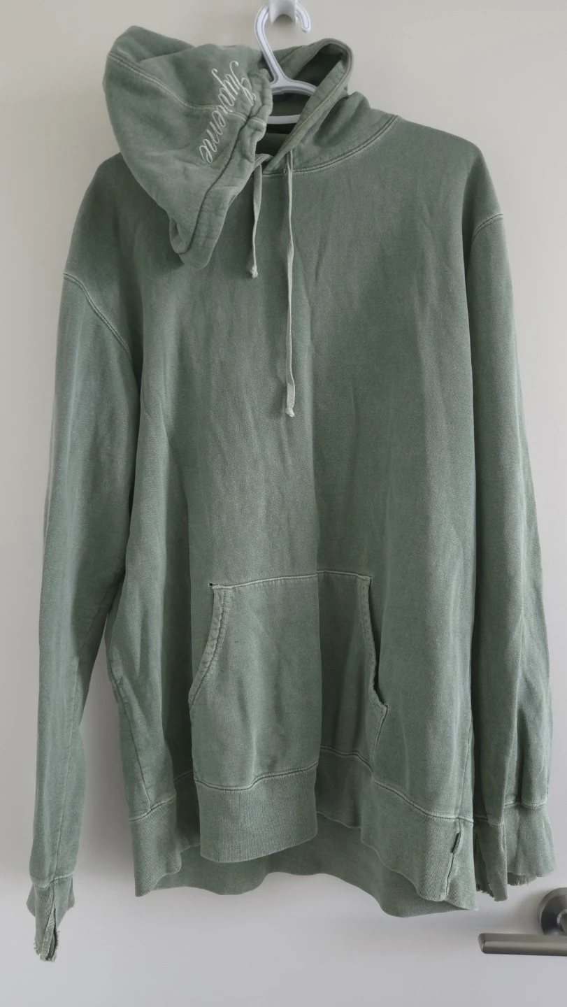 Supreme Overdyed Hooded Sweatshirt SS15