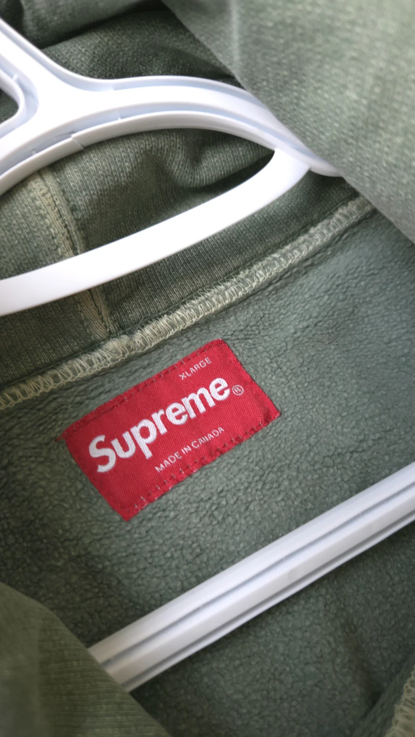 Supreme Overdyed Hooded Sweatshirt SS15 - photo 5