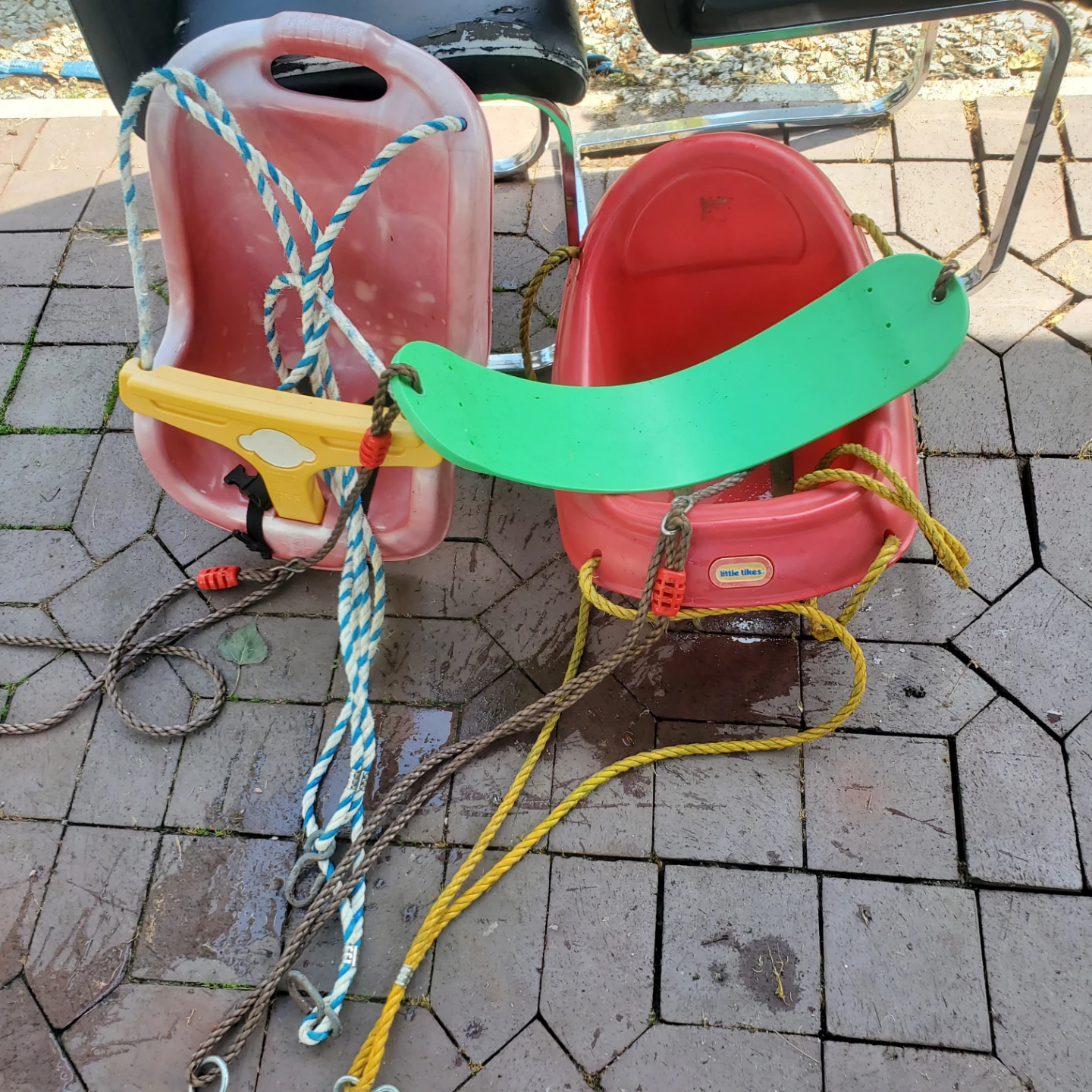 Little Tikes Red Infant Swing Seat and Toddler Swing Seat