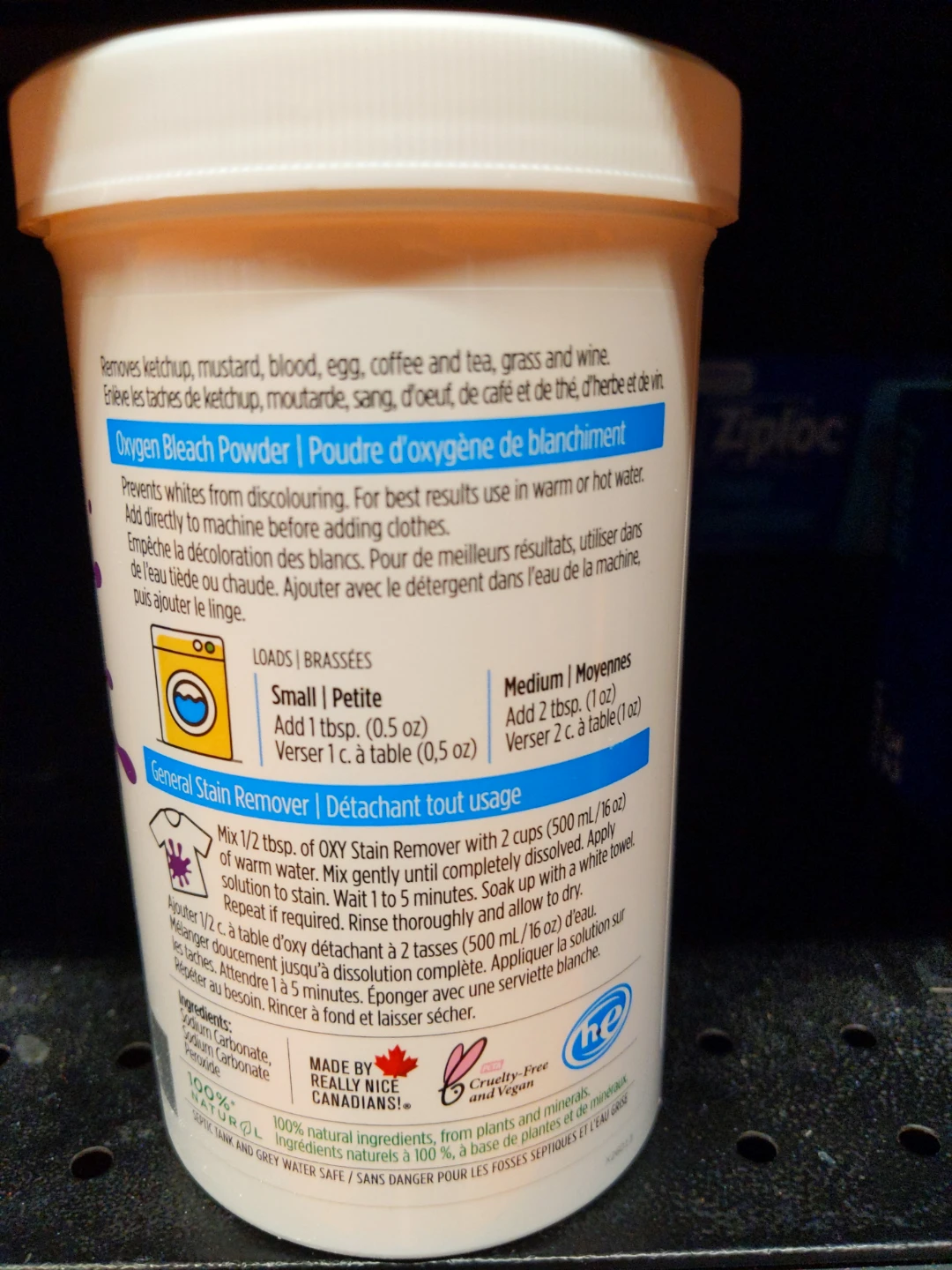 $4 (reg. $8 w tax) NEW Nature Clean Oxy Stain Remover Powder - photo 4