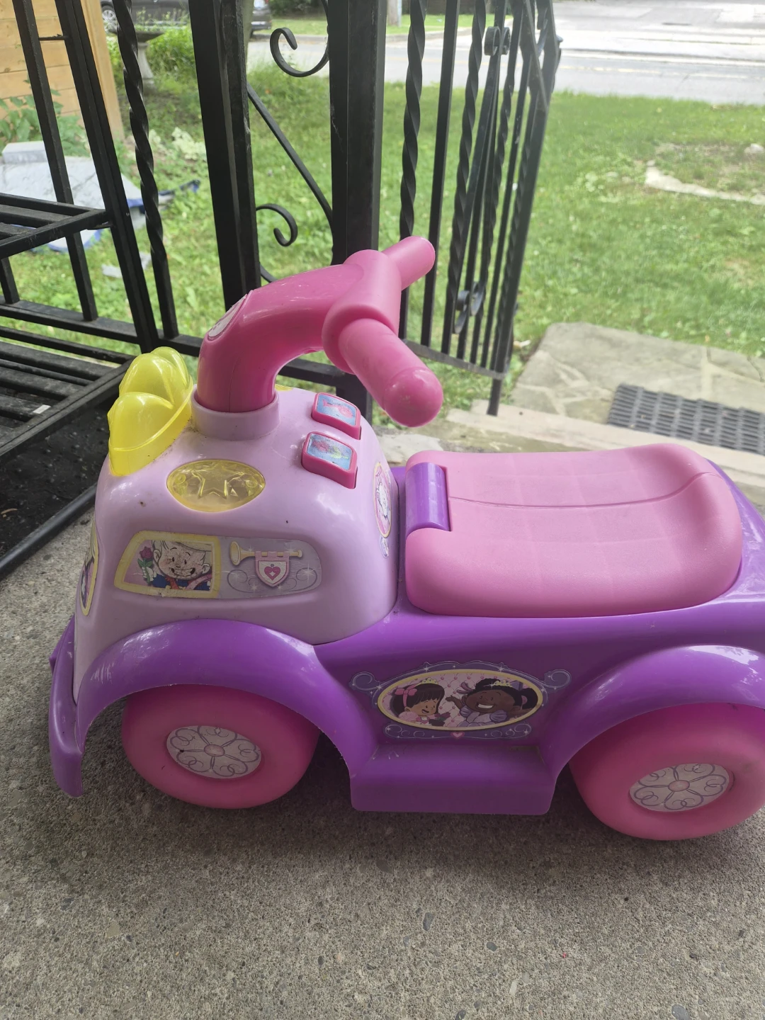 Fisher-Price Little People Ride-On Toy Car