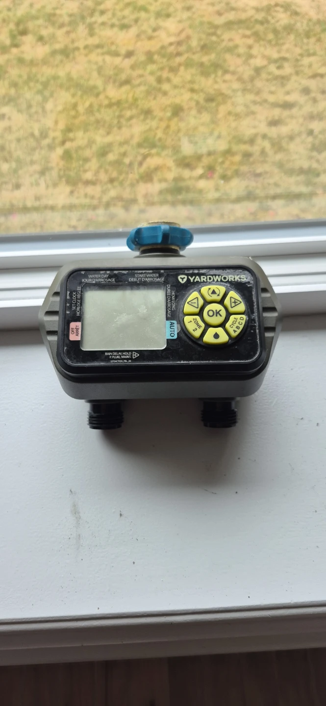 Yardworks Automatic Sprinkler Timer