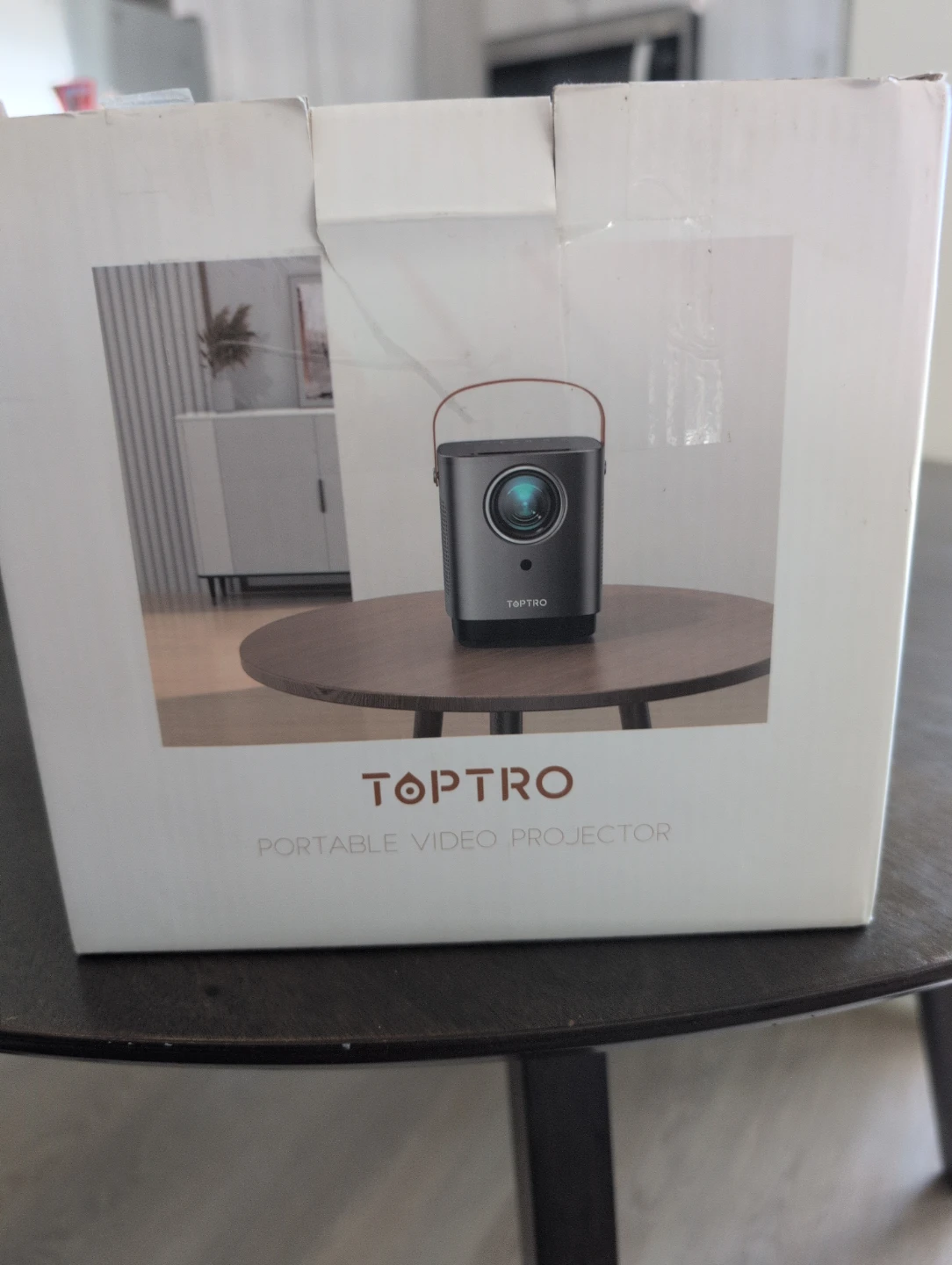 TOPTRO Portable Projector TR23 Grey