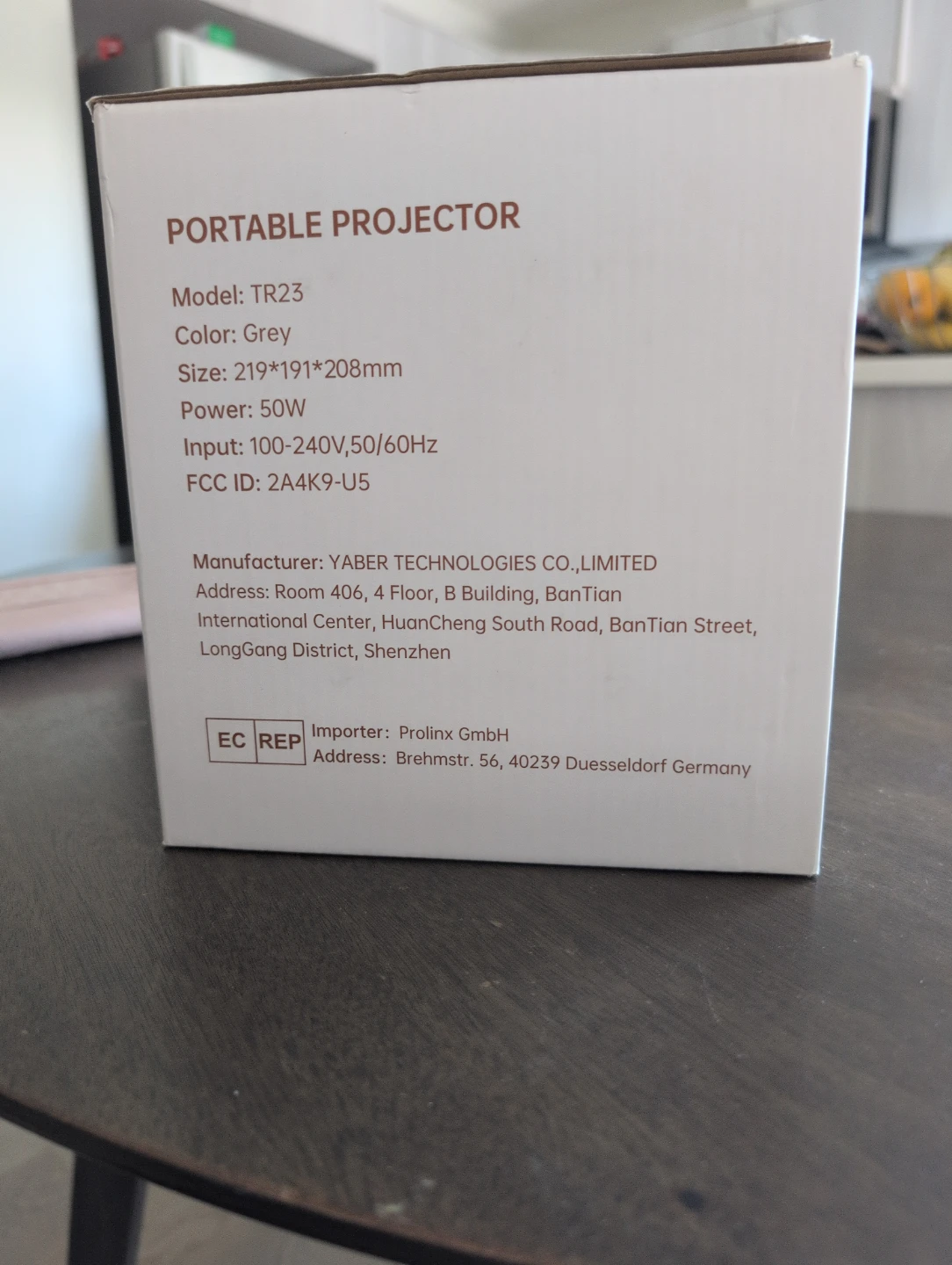TOPTRO Portable Projector TR23 Grey - photo 3