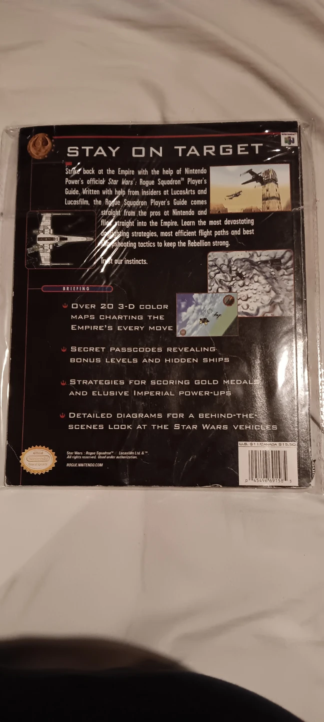 Star Wars Rogue Squadron Official Nintendo Player's Guide - photo 2