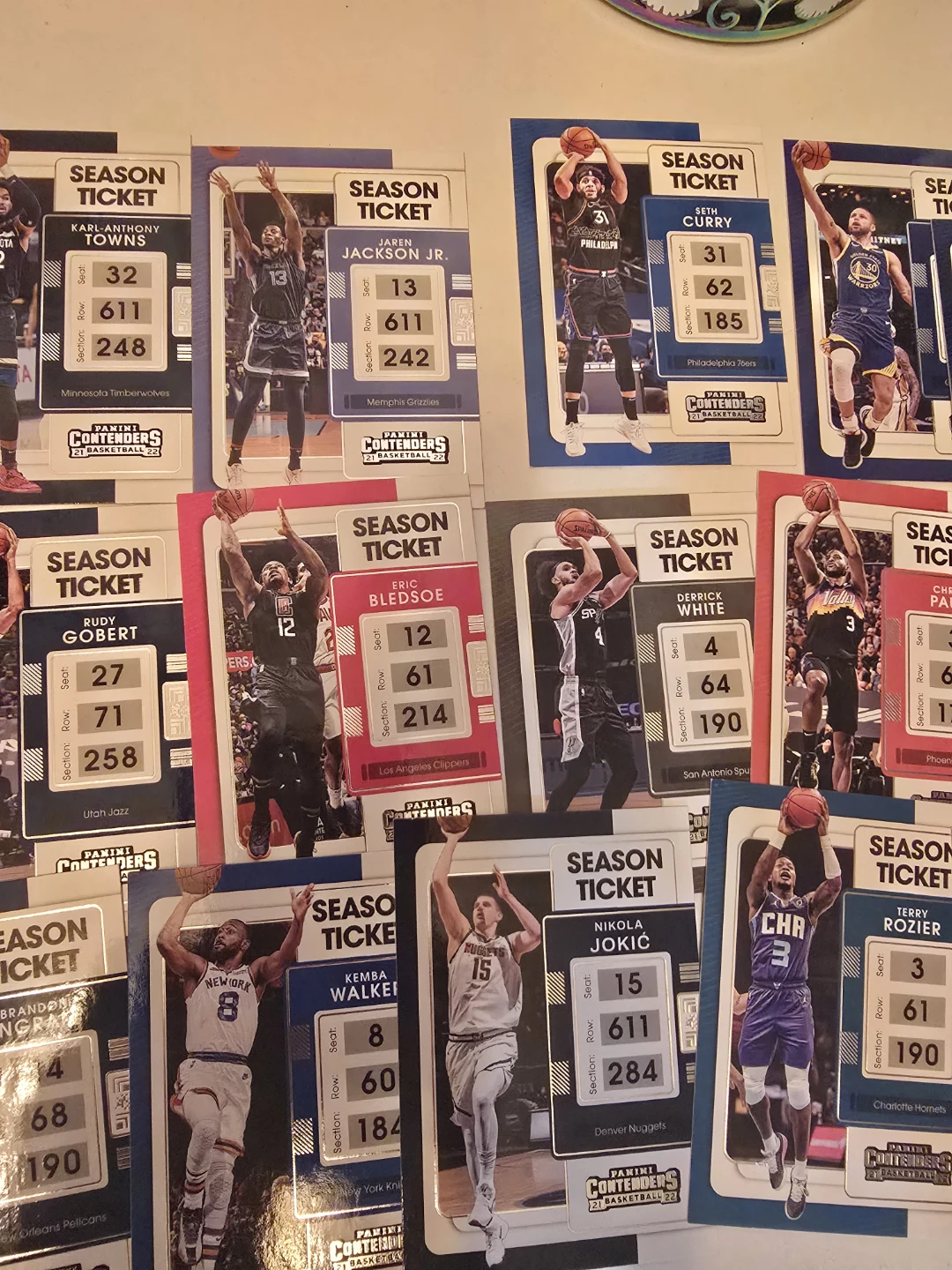 Panini Contenders Season Ticket Basketball Cards - photo 2