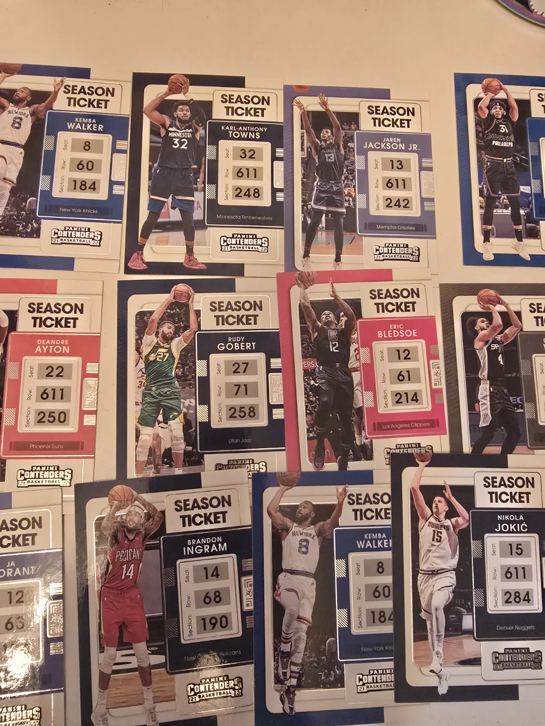 Panini Contenders Season Ticket Basketball Cards - photo 3