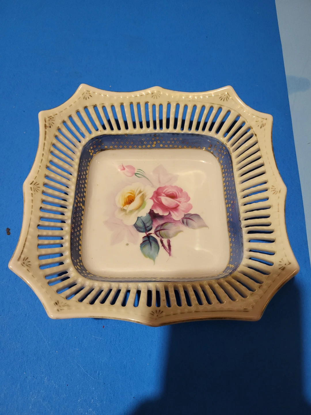 Vintage AIYO China Decorative Bowl - Made in Occupied Japan