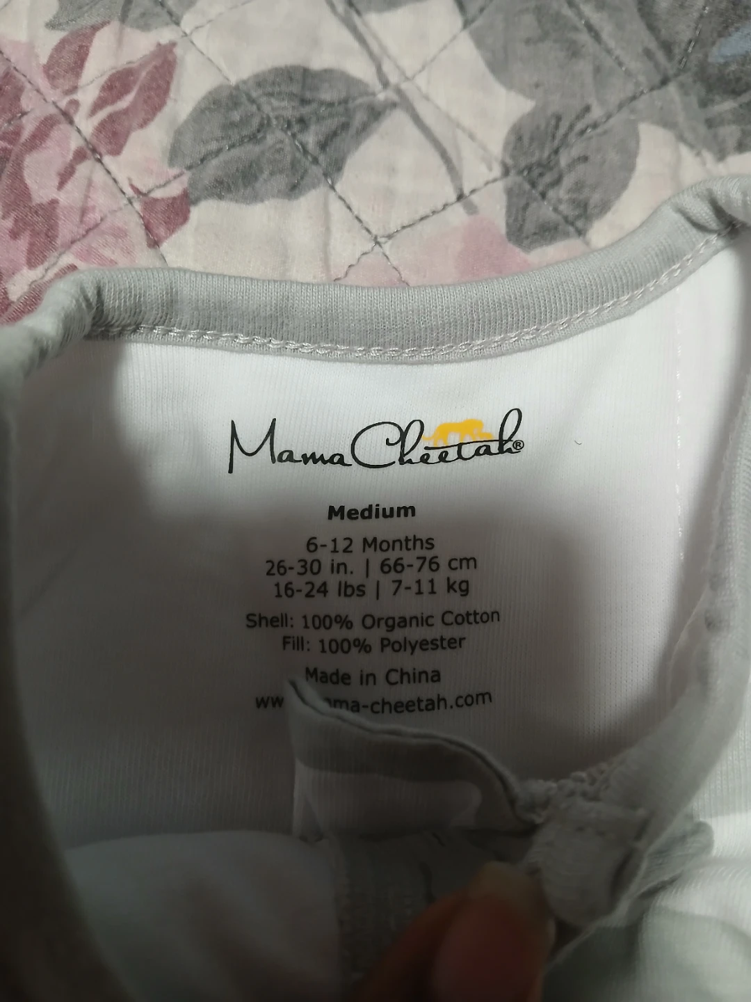 Mama Cheetah Sleeping Bag Medium 6-12m - photo 2
