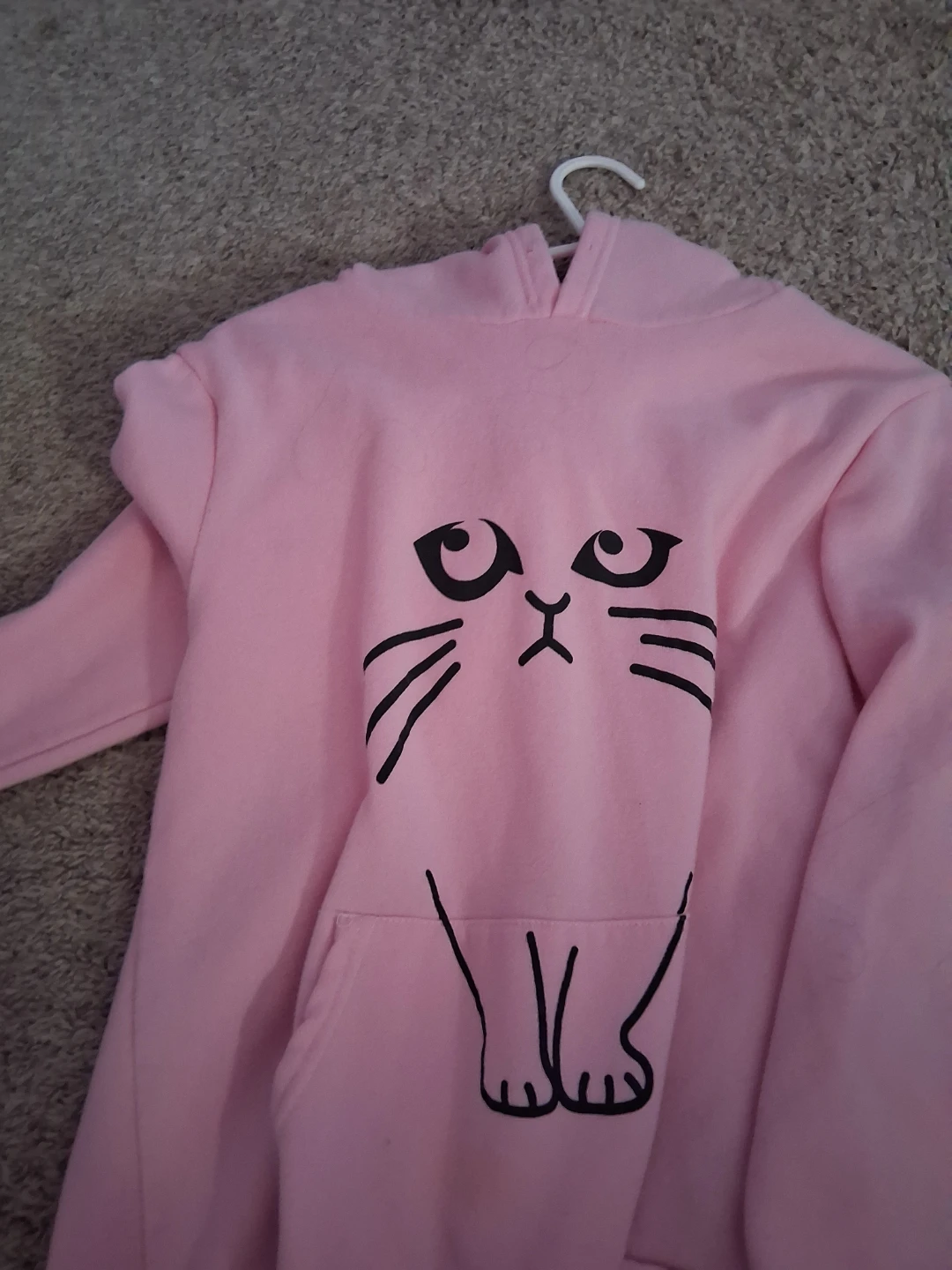 Pink Cat Hoodie