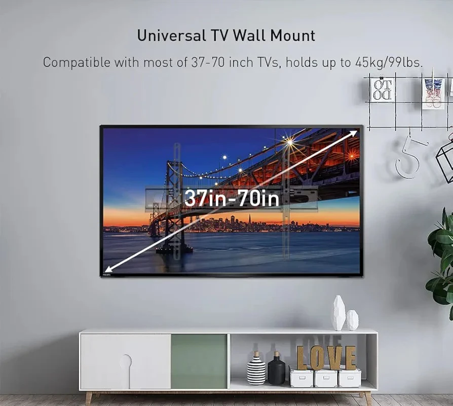 (BRAND NEW) Tilting TV Wall Mount Bracket for 37-70 Inch TVs - photo 4
