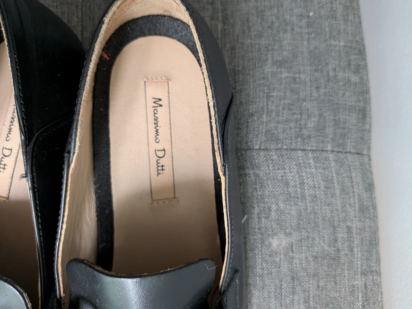 Massimo Dutti Black Loafers Size 34 - photo 4