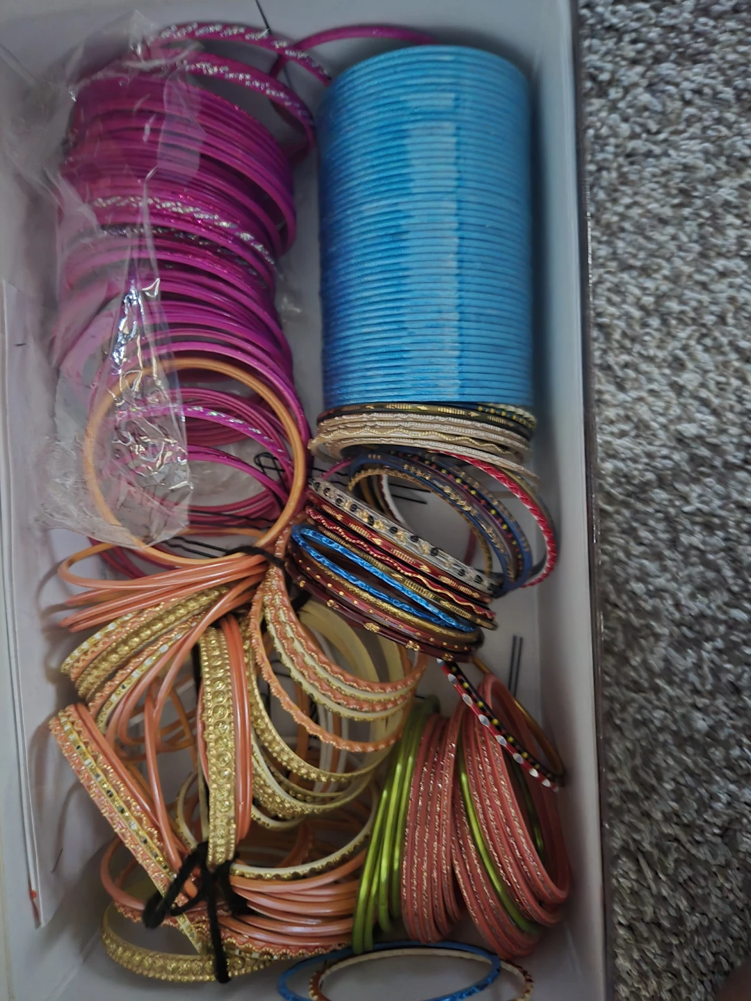 Assorted Bangles and Bindis