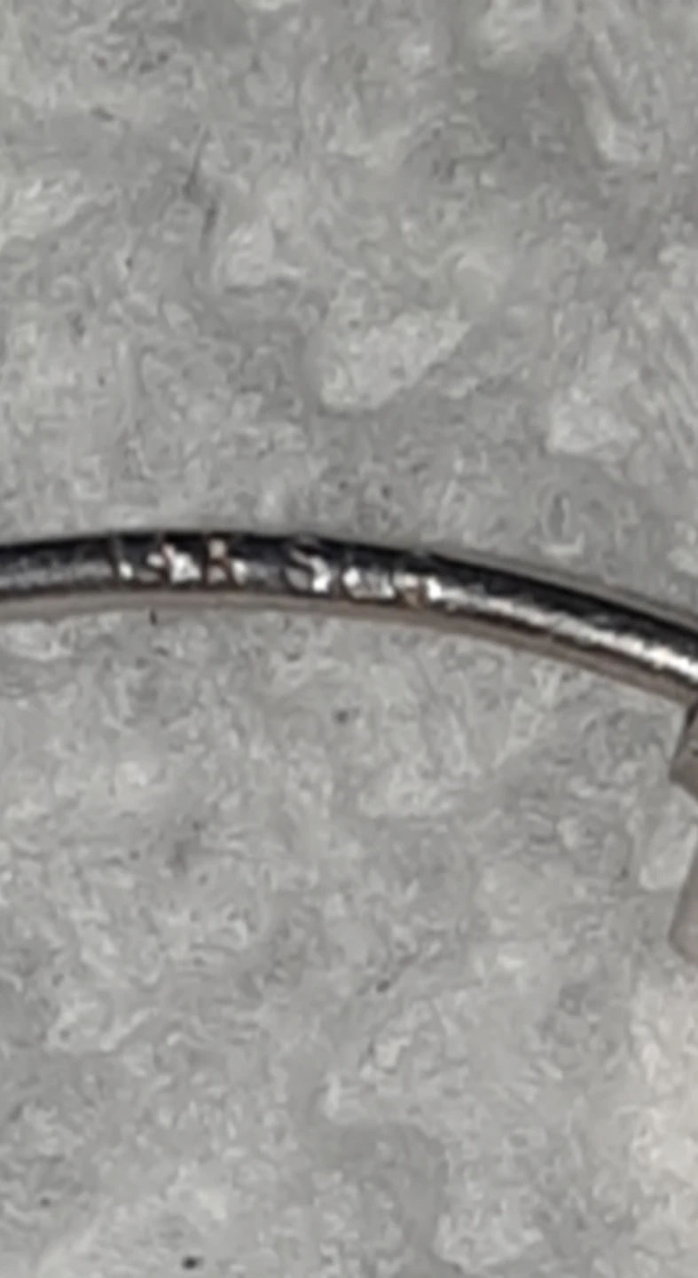 Hoop Earrings 14K white gold - photo 2
