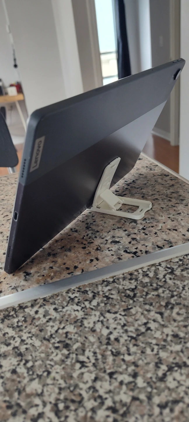 White Foldable Phone Stand