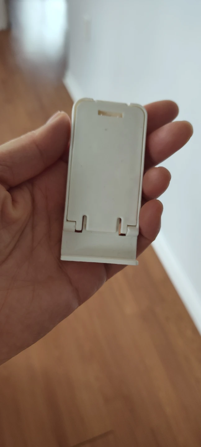 White Foldable Phone Stand - photo 3