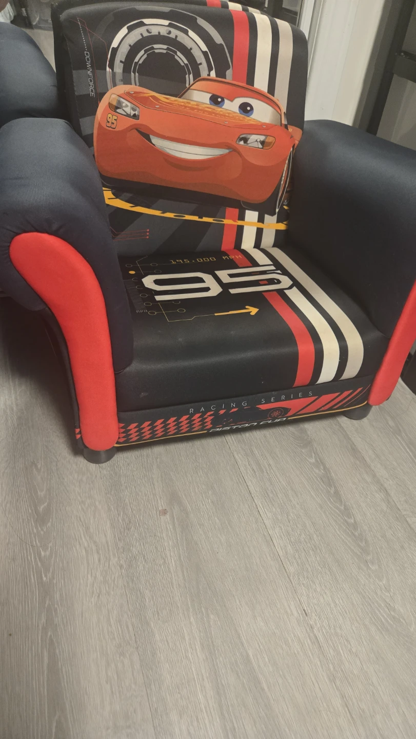 Kids' Spiderman and Cars Accent Chairs
