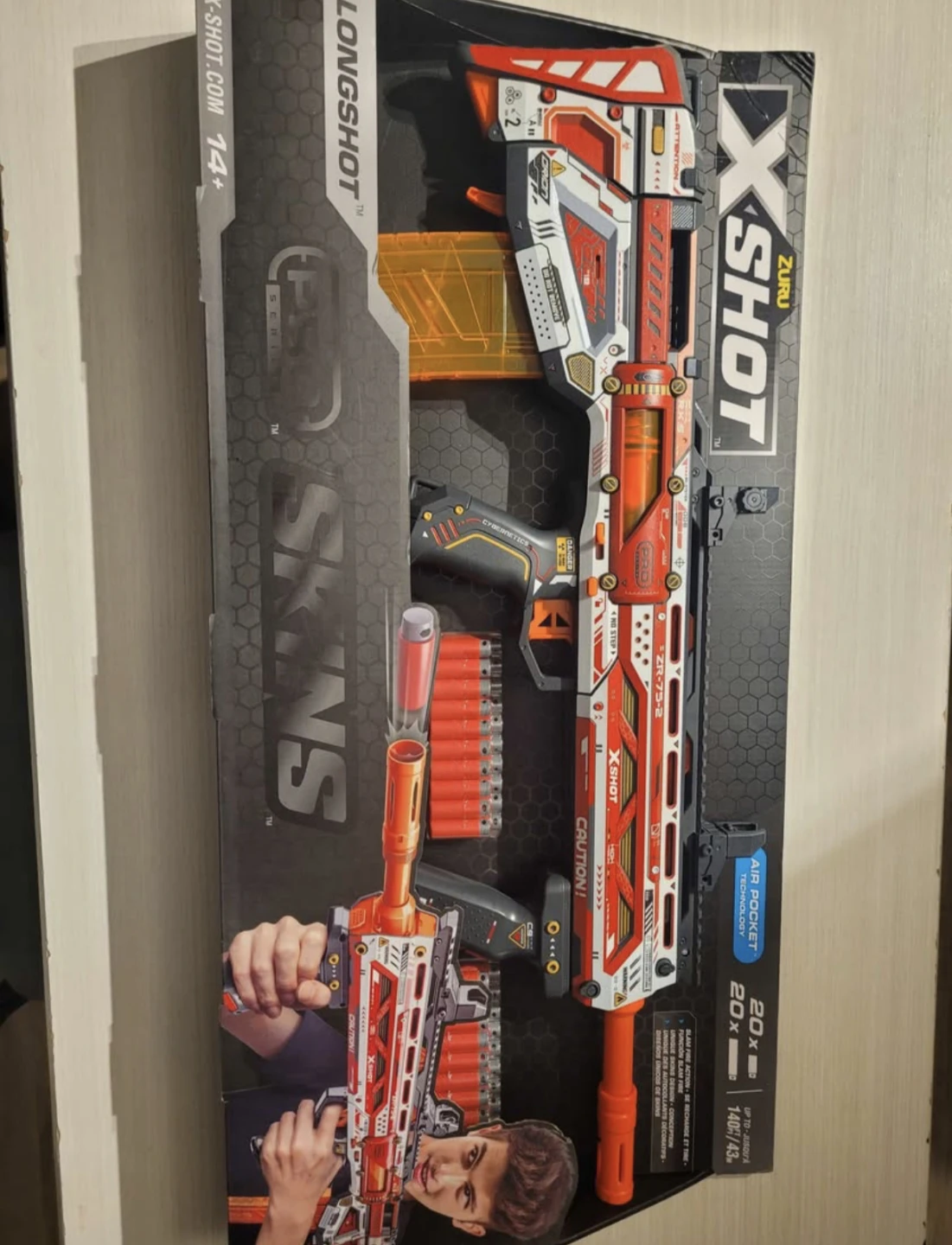 X-SHOT ZURU Longshot Skins Toy Blaster