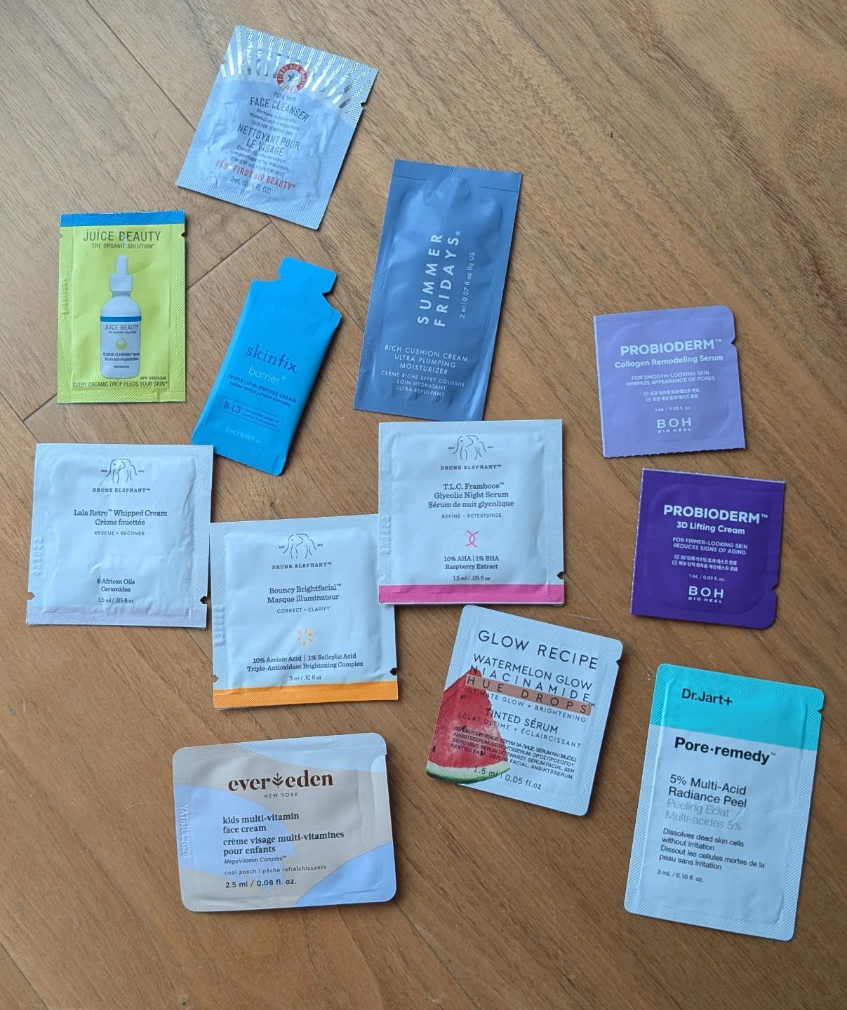 Assorted Skincare Samples - $5 for all