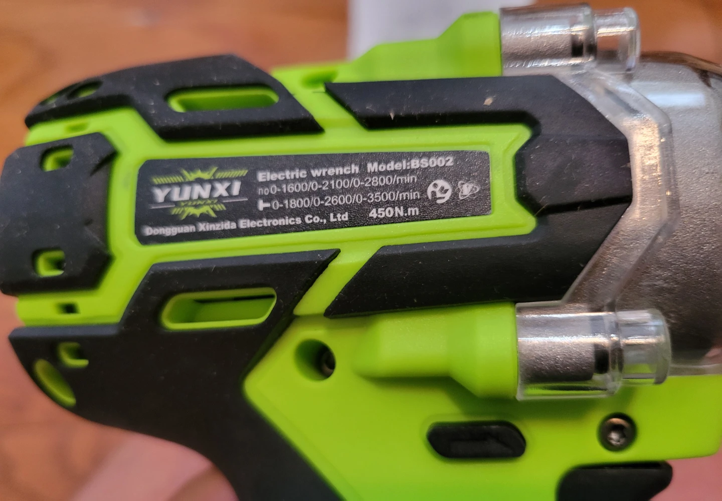 (tool only!) NEW YUNXI Electric Wrench Impact Tool - photo 2