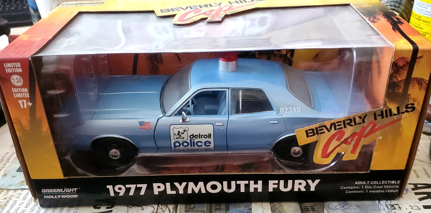 Greenlight Hollywood 1:24 Beverly Hills Cop 1977 Plymouth Fury
