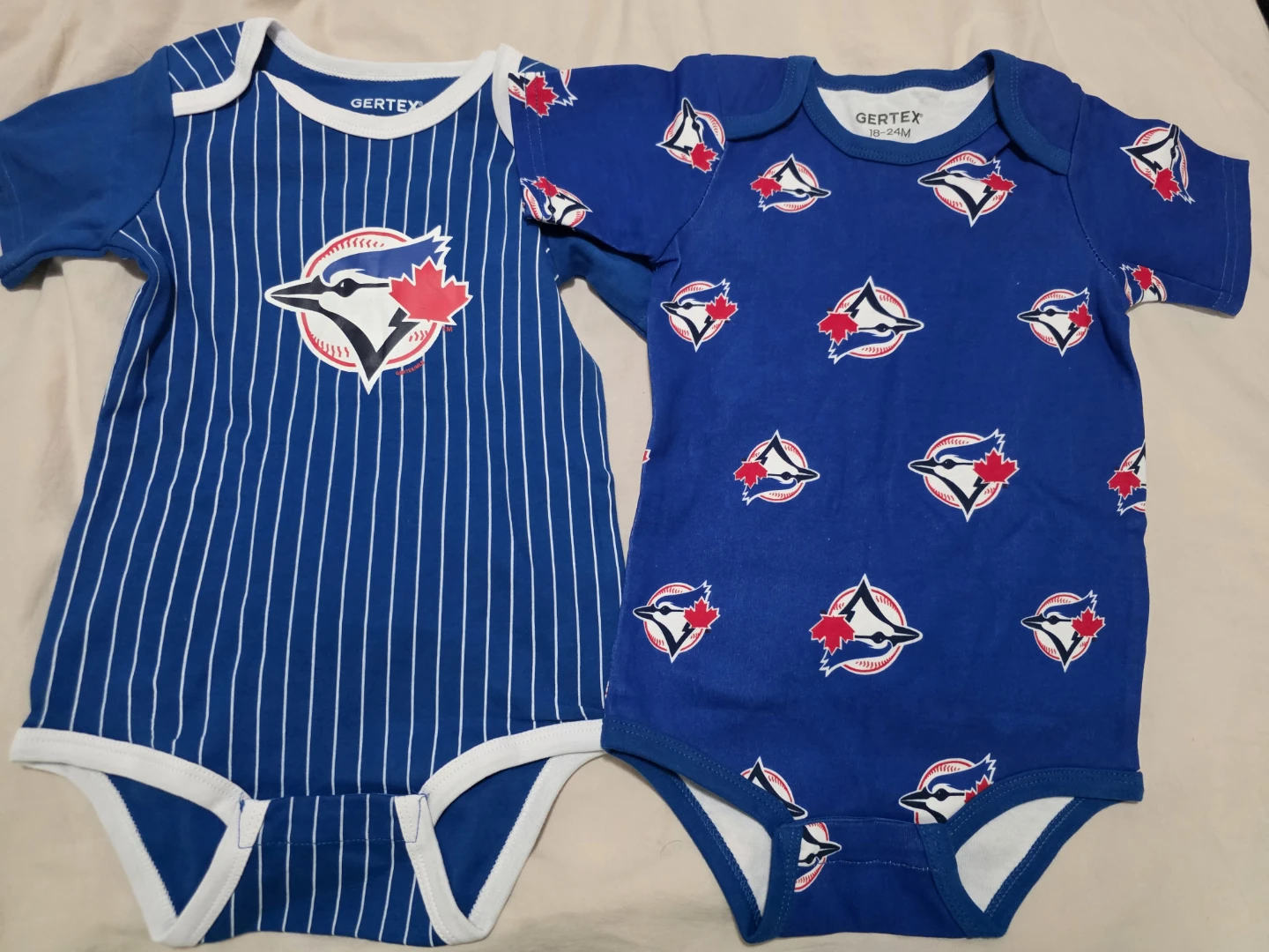 NEW Blue Jays Baby Onesies (2-pack)