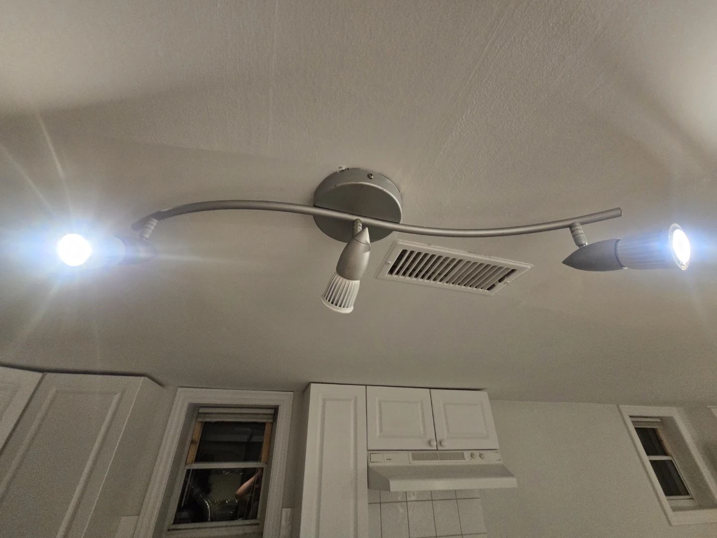 Adjustable 3-Light Track Lighting Fixture - photo 3