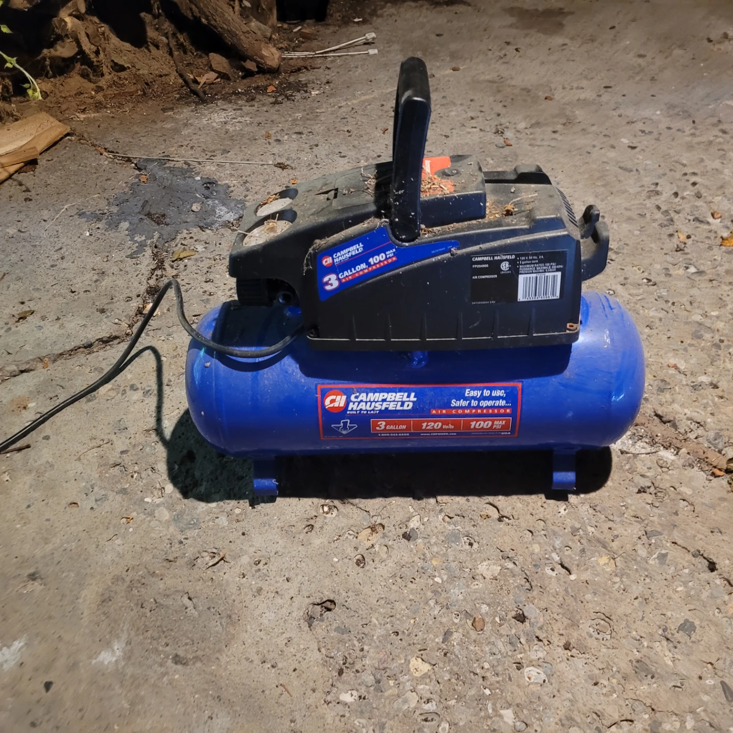 Campbell Hausfeld 3 Gallon Air Compressor
