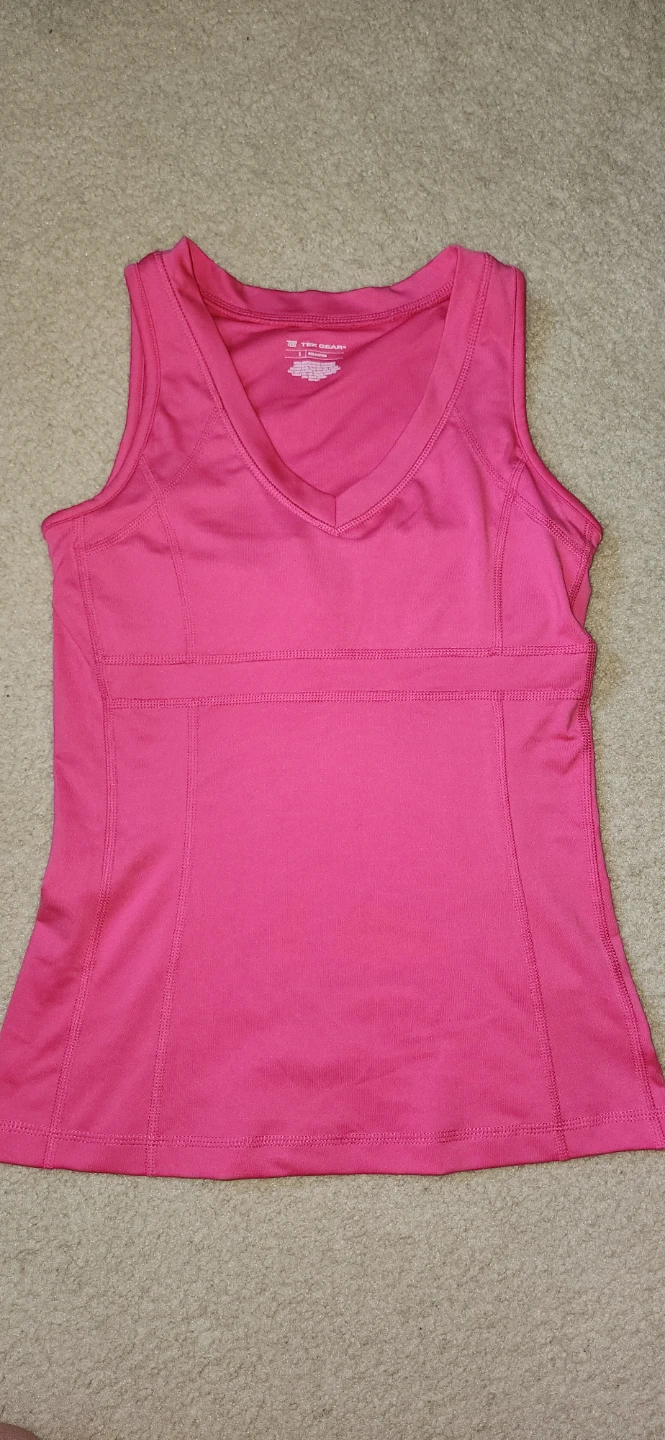 Tek Gear Pink Athletic Tank Top - Size S - photo 2