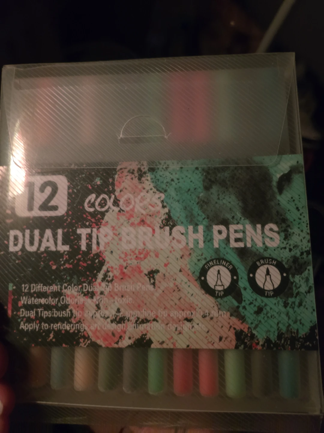mindfulness Journel and New in box dual brush tip markers