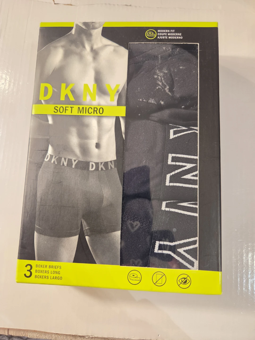 DKNY Soft Micro Boxer Briefs - 3 Pack - photo 2