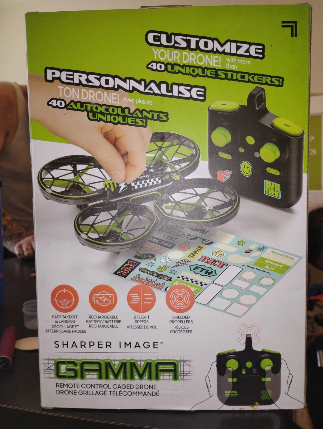 Gamma Remote Control Caged Drone - photo 2