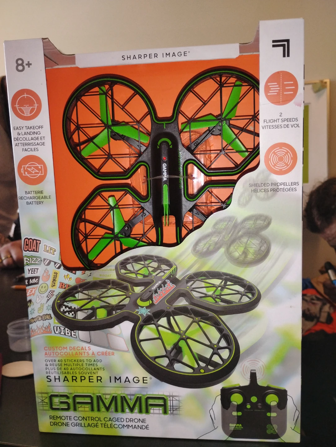 Gamma Remote Control Caged Drone