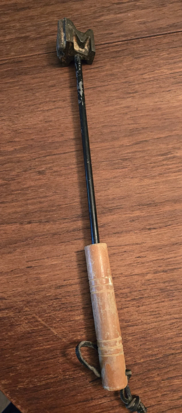 Vintage BBQ Branding Iron