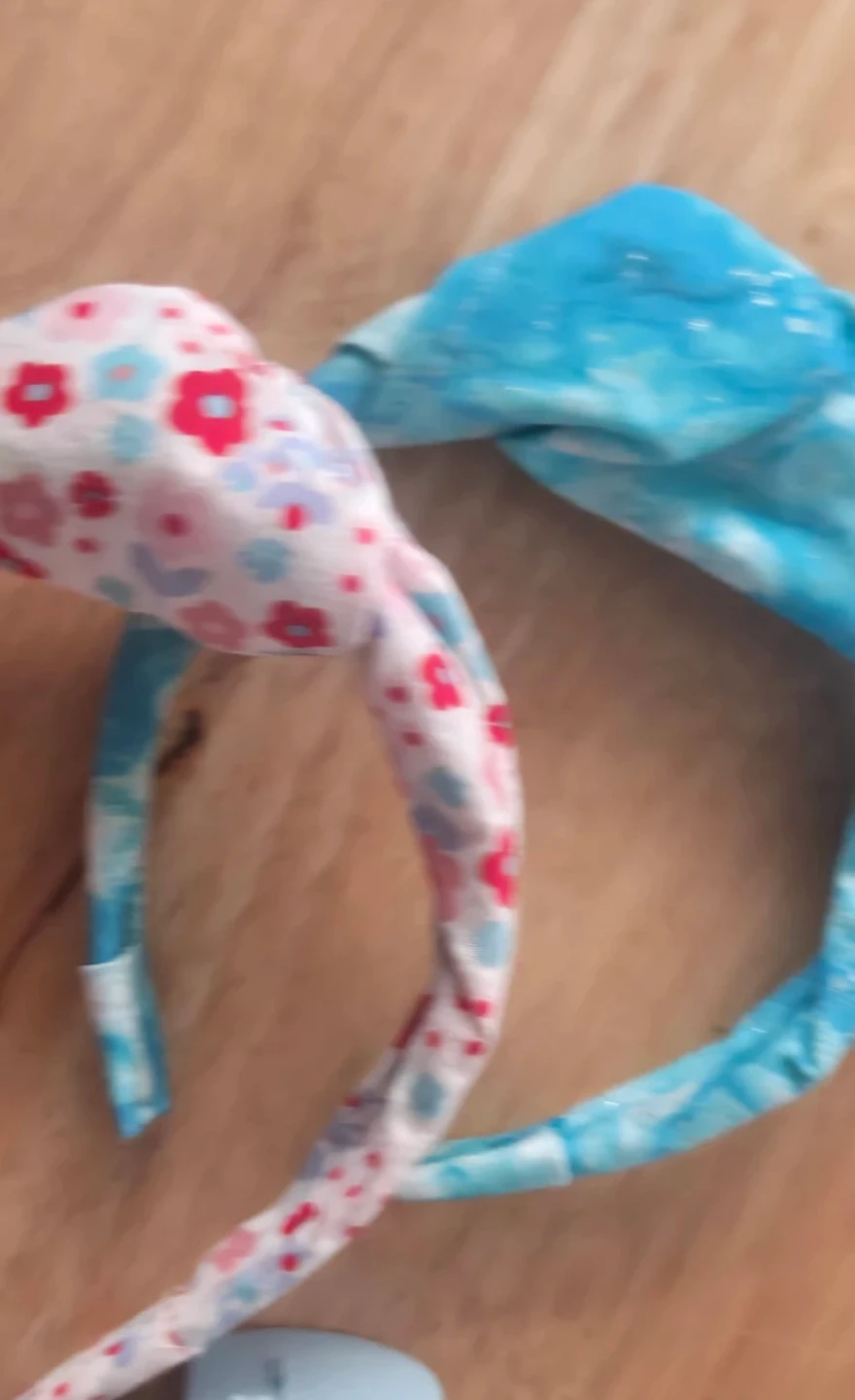 Handmade fabric Headbands and 1 Claw Clip Set - photo 3
