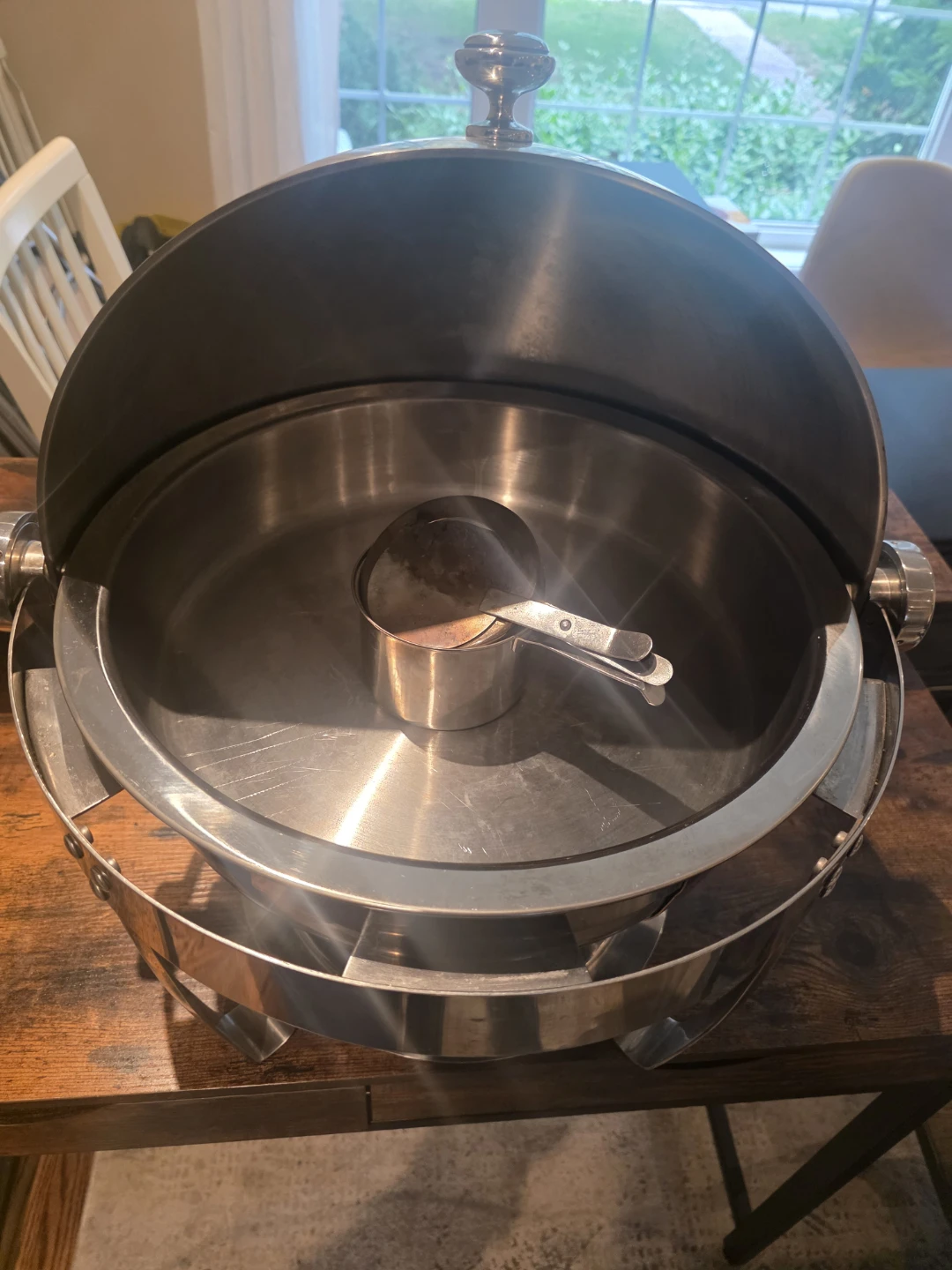 Stainless Steel Roll Top Chafing Dish Buffet Server - photo 2