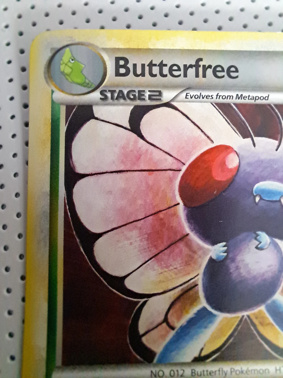 Butterfree 16/123 HeartGold SoulSilver Reverse Holo MP - photo 5