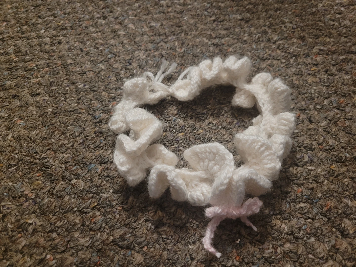 Crochet cat hat for medium sized cat heads - photo 5