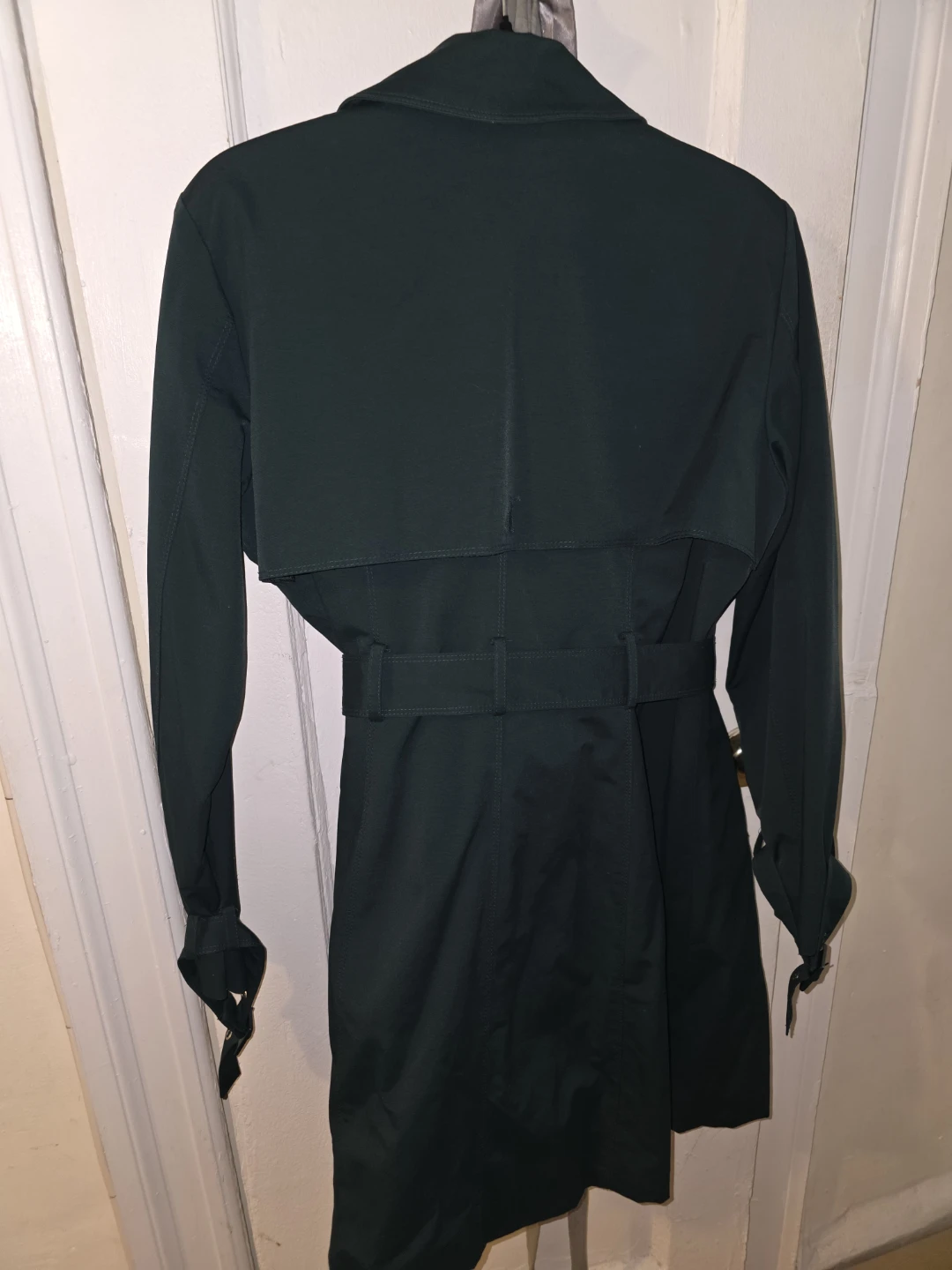 Green Trench Rain Coat - photo 2