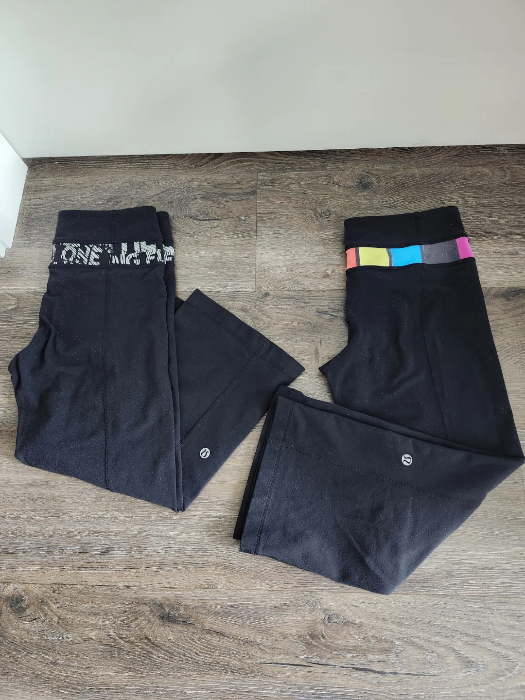 Lululemon Black Capri Yoga Pants - Size 4