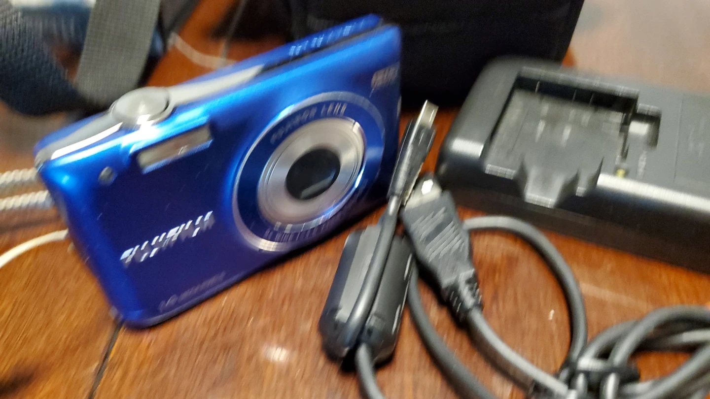 Fujifilm FinePix JX500 Digital Camera - Blue - photo 2