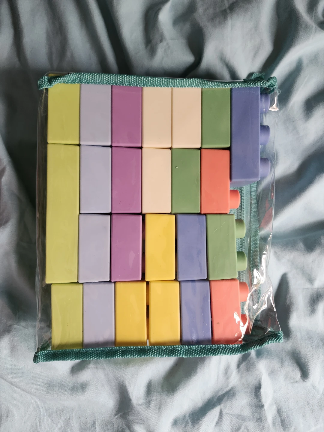 Imaginarium Discovery Soft Building Blocks Set with Zipper Bag - photo 3