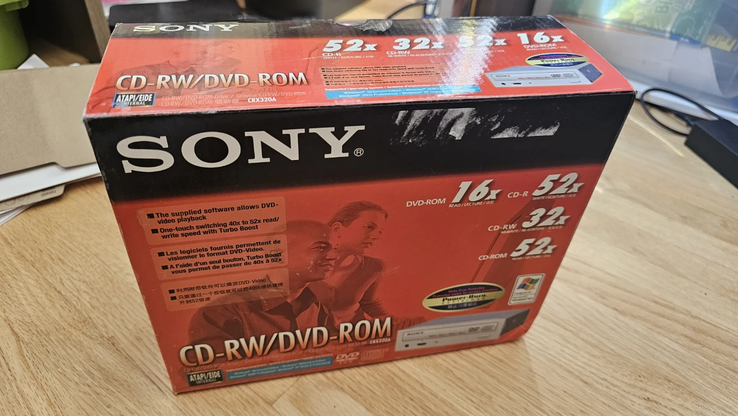 Sony CD-RW/DVD-ROM Drive CRX320A