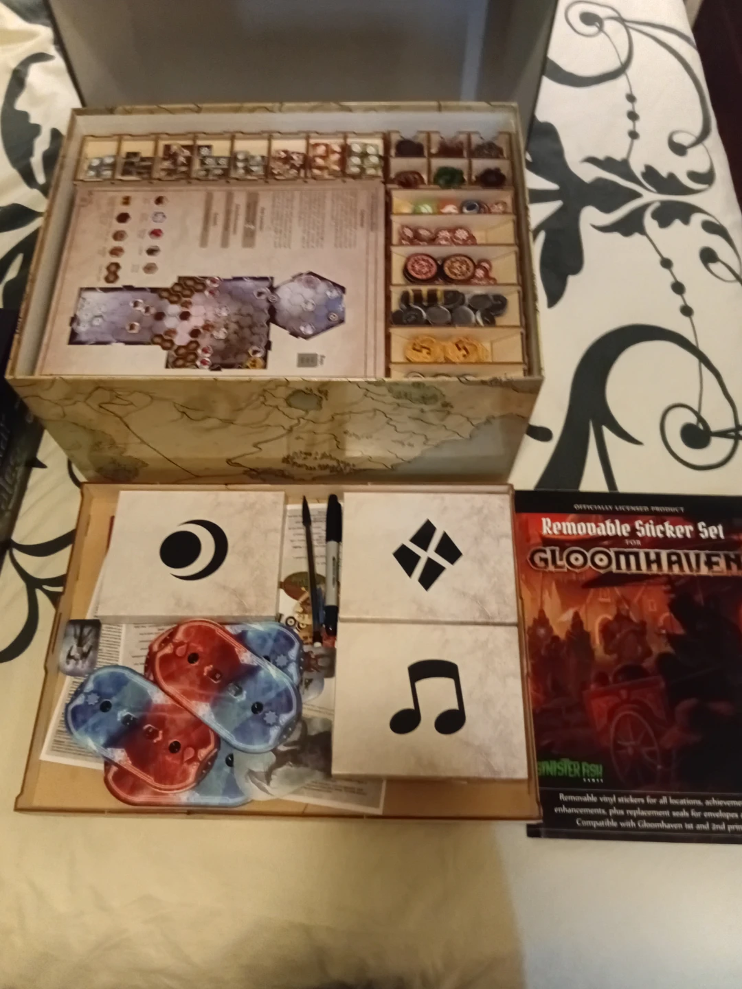 Gloomhaven Board Game with Removable Sticker Set - photo 2